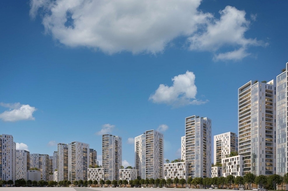 מתחם פינוי בינוי יוספטל ברמלה // הדמיה: משרד משה צור אדריכלים ובוני ערים