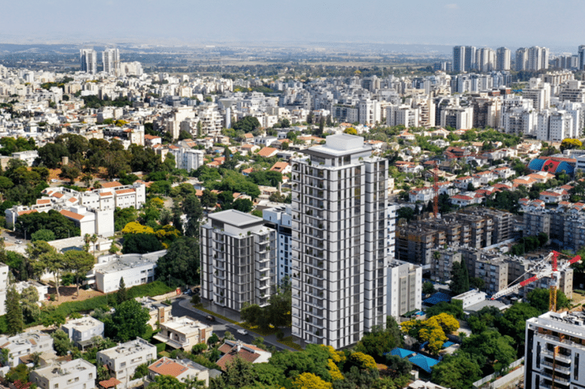 פרויקט צה"ל 60 // הדמיה: באדיבות קבוצת אלפא י.ג יזמות ובנייה בע"מ