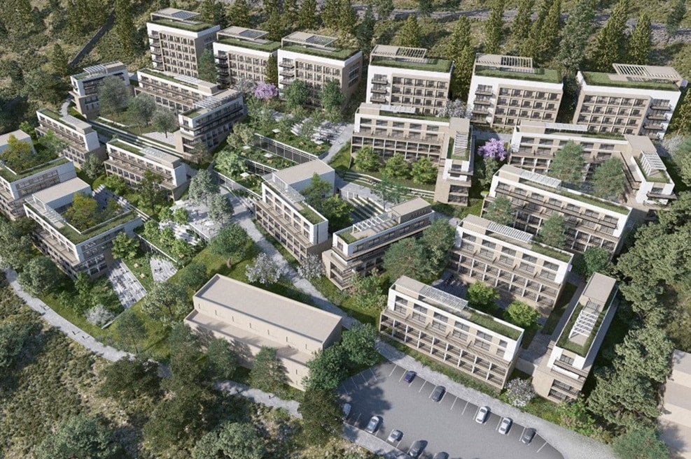 הקמפוס החדש של עין כרם בירושלים // הדמיה: פלסנר אדריכלים