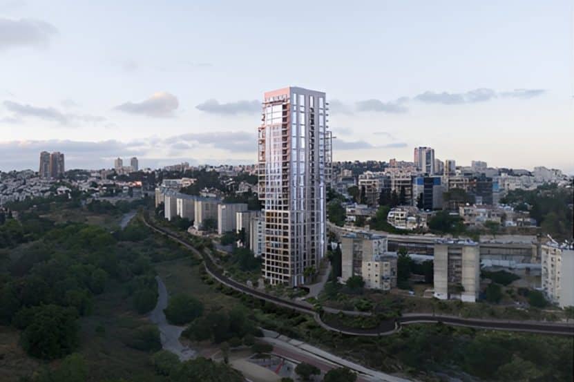 מתחם שטרן 47 // הדמיה: בריידמן אגמון אדריכלים