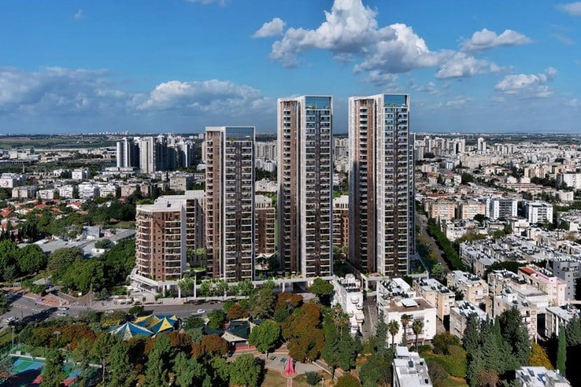 מתחם יד לבנים פתח תקווה// צילום: רוטמן - א.ב מתכננים ומתכנני ערים בע"מ