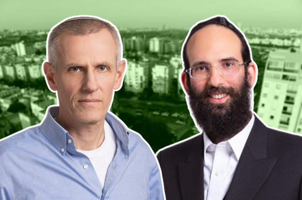 מימין: יהודה מורגנשטרן // צילום: רז רוגובסקי | משמאל: ינקי קוינט // צילום: ברונו שרביט
