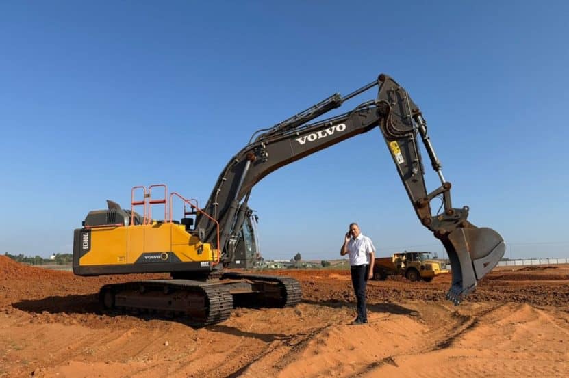 השכונה עבודות תשתית בשטח פרויקט הצעירים // צילום: עיריית כפר סבא
