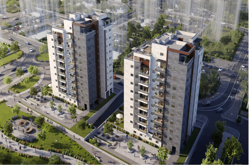 פרויקט Concept 4U // הדמיה: אורון נדל"ן