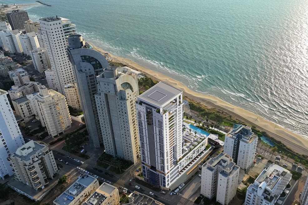 פרויקט “The Blue Cliff”// הדמיה: Fuzion