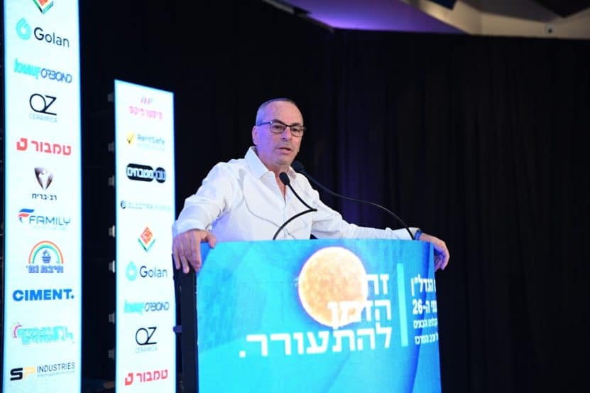 רוני בריק נשיא התאחדות הקבלנים // צילום: פוטו מרסלו