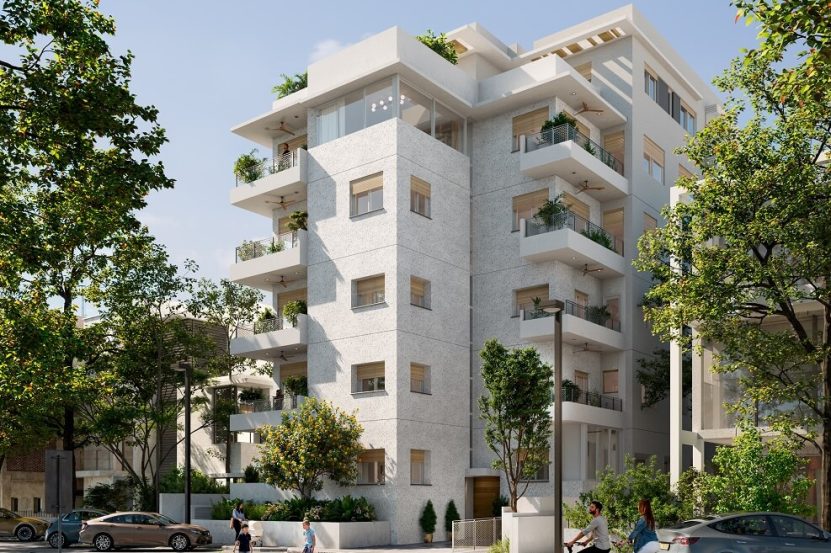 פרויקט מיכל 4 ת"א // הדמיה: FORMAX