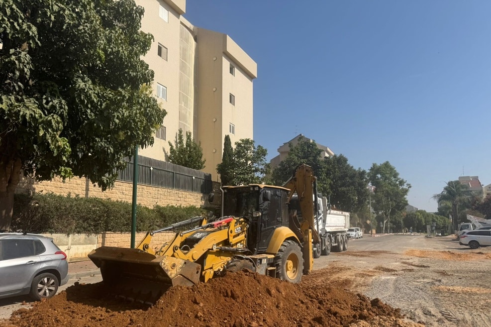 רחוב רופין כפר סבא // צילום: עיריית כפר סבא