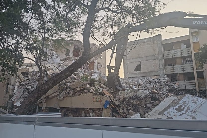 אירוע הריסה בני אפריים תל אביב // צילום: יח״צ קידר