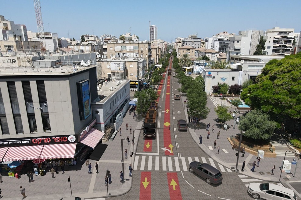 קווי המטרונית בראשון לציון // הדמיה: באדיבות דוברות עיריית ראשון לציון