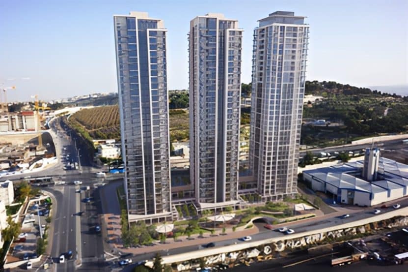 מתחם דרך חברון והאומן // הדמיה: אהרונסון אדריכלים