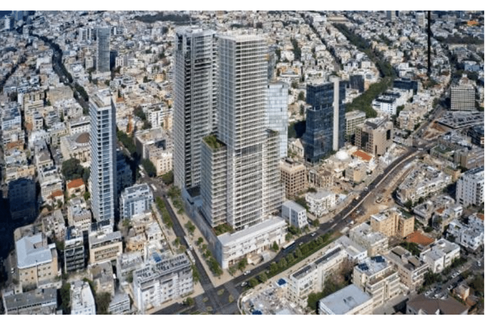 בית מנורה בתל אביב // הדמיה: יסקי מור סיון אדריכלים