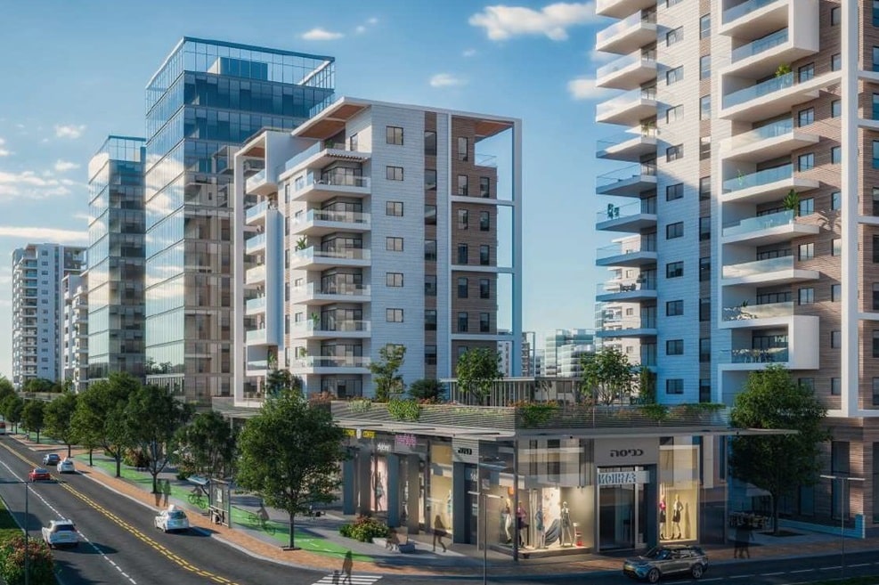 מתחם סטרומה חיפה // הדמיה: משרד כנען שנהב אדריכלים