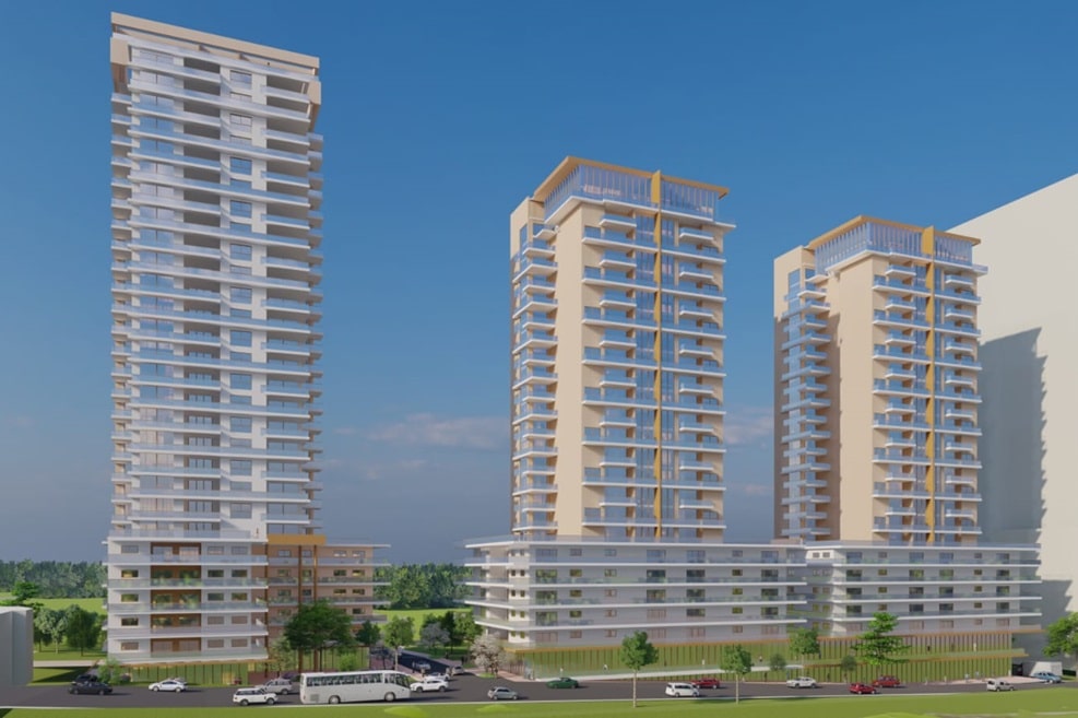 פינוי בינוי ביאליק טירת כרמל // הדמיה: אדריכל אריה מאייר