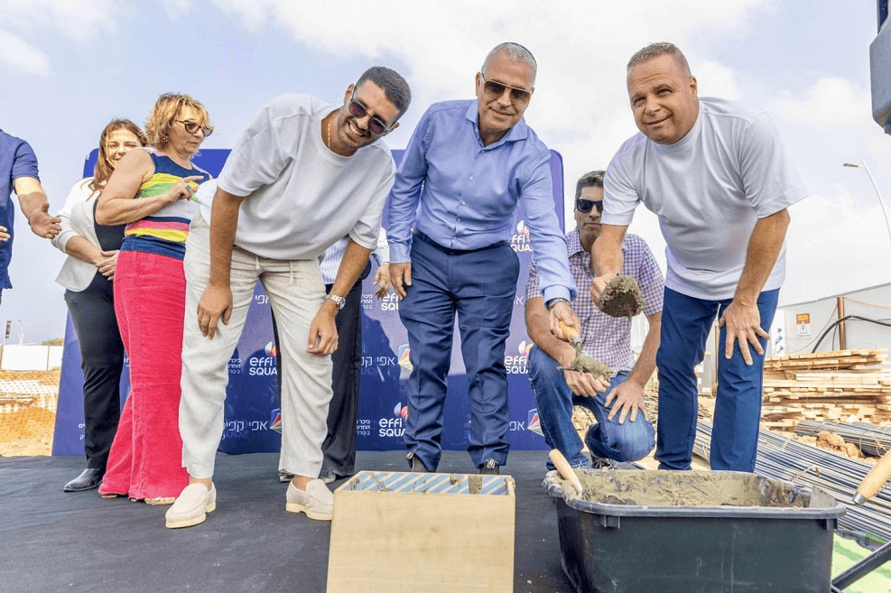 מימין: תומר גלאם עידו קיאנר אפי שקדי עומרי סונגו // צילום סיון מטודי