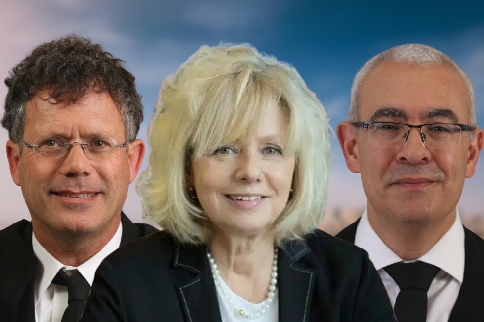 מימין: השופט עופר גרוסקופף // צילום: הרשות השופטת | השופטת גלי בהרב מיארה // צילום: משרד המשפטים | השופט יצחק עמית // הרשות השופטת | Depositphotos