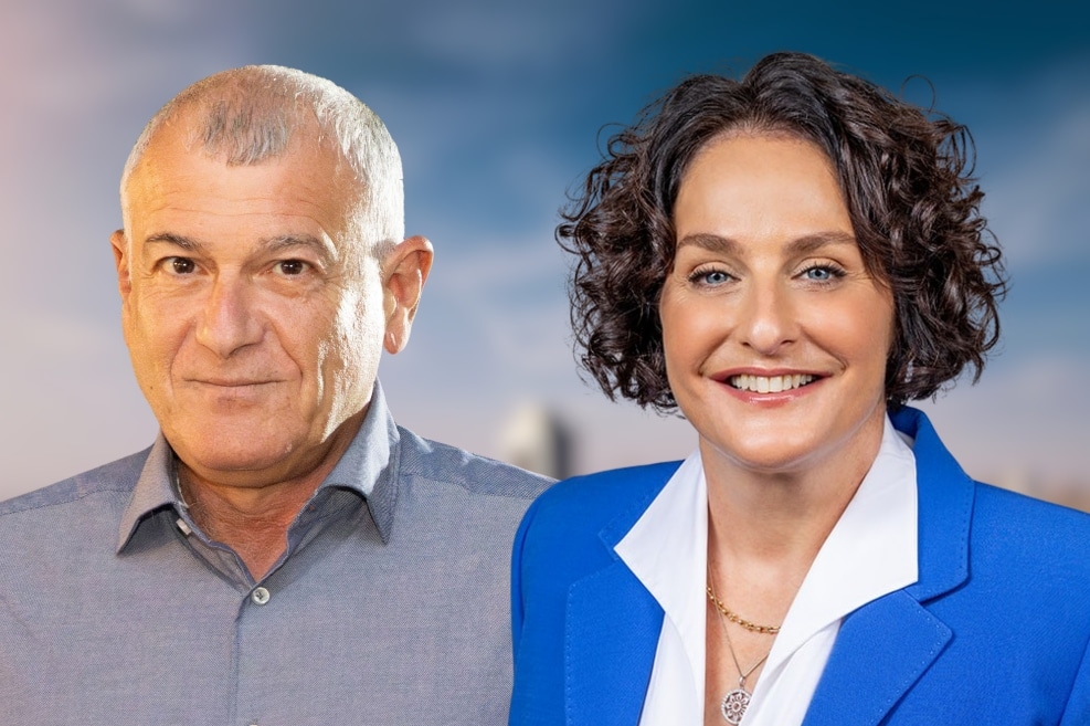 מימין: עדי לויתן, מנכ"לית אנלייט // צילום: טל שחר | עוזי לוי, מנכ"ל קבוצת מבנה // צילום: איל תגר | Depositphotos