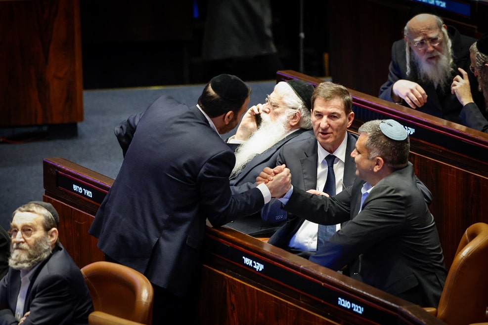 ישיבת מליאת הכנסת // צילום: נועם מושקוביץ, דוברות הכנסת