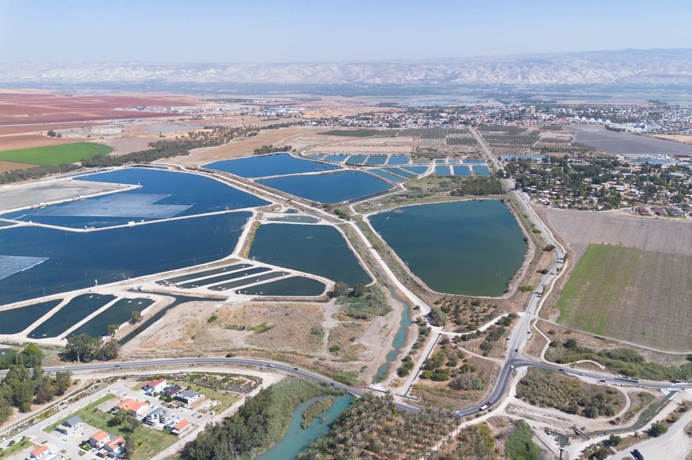 מבט על עמק המעיינות // צילום: רשות ניקוז ונחלים ירדן דרומי