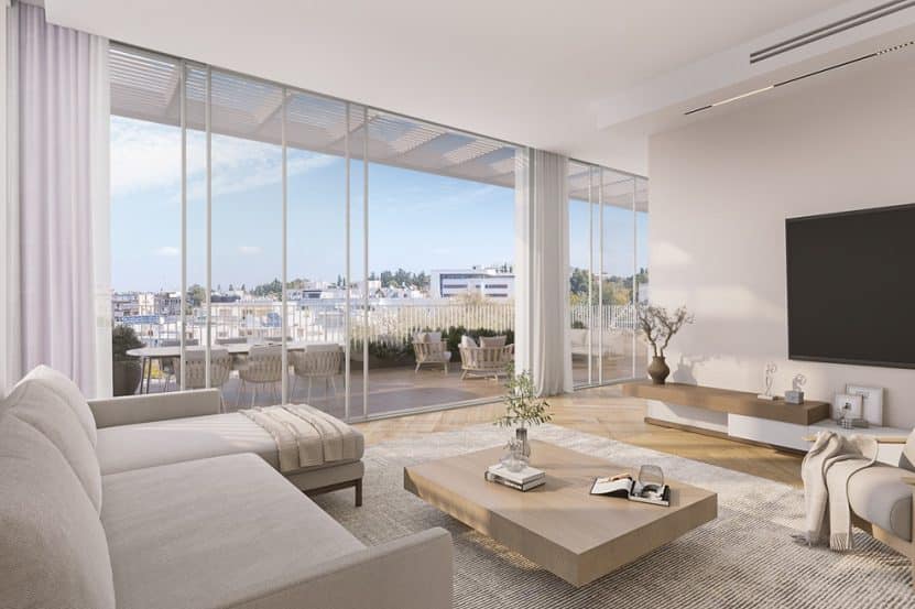 פרויקט Bezalel Residence תל אביב // הדמיה: איוולב מדיה