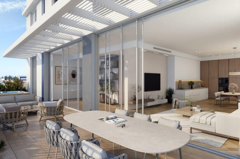 פרויקט Bezalel Residence תל אביב // הדמיה: איוולב מדיה