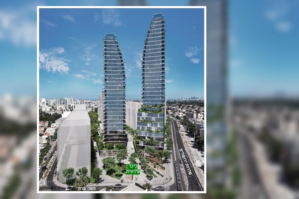 מתחם 1 חולון // הדמייה: אדריכל גל מרום