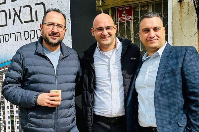 טקס הריסה מתחם ברל לוקר 13 בירושלים // צילום פרטי