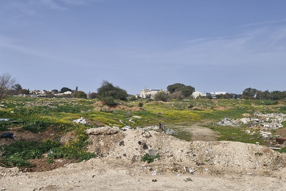 שטח מטרו חבצלת // צילום: מגדילים